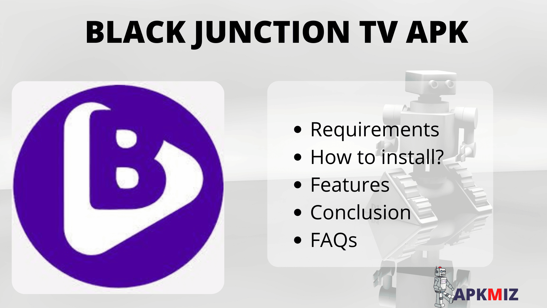 Black Junction Tv Apk