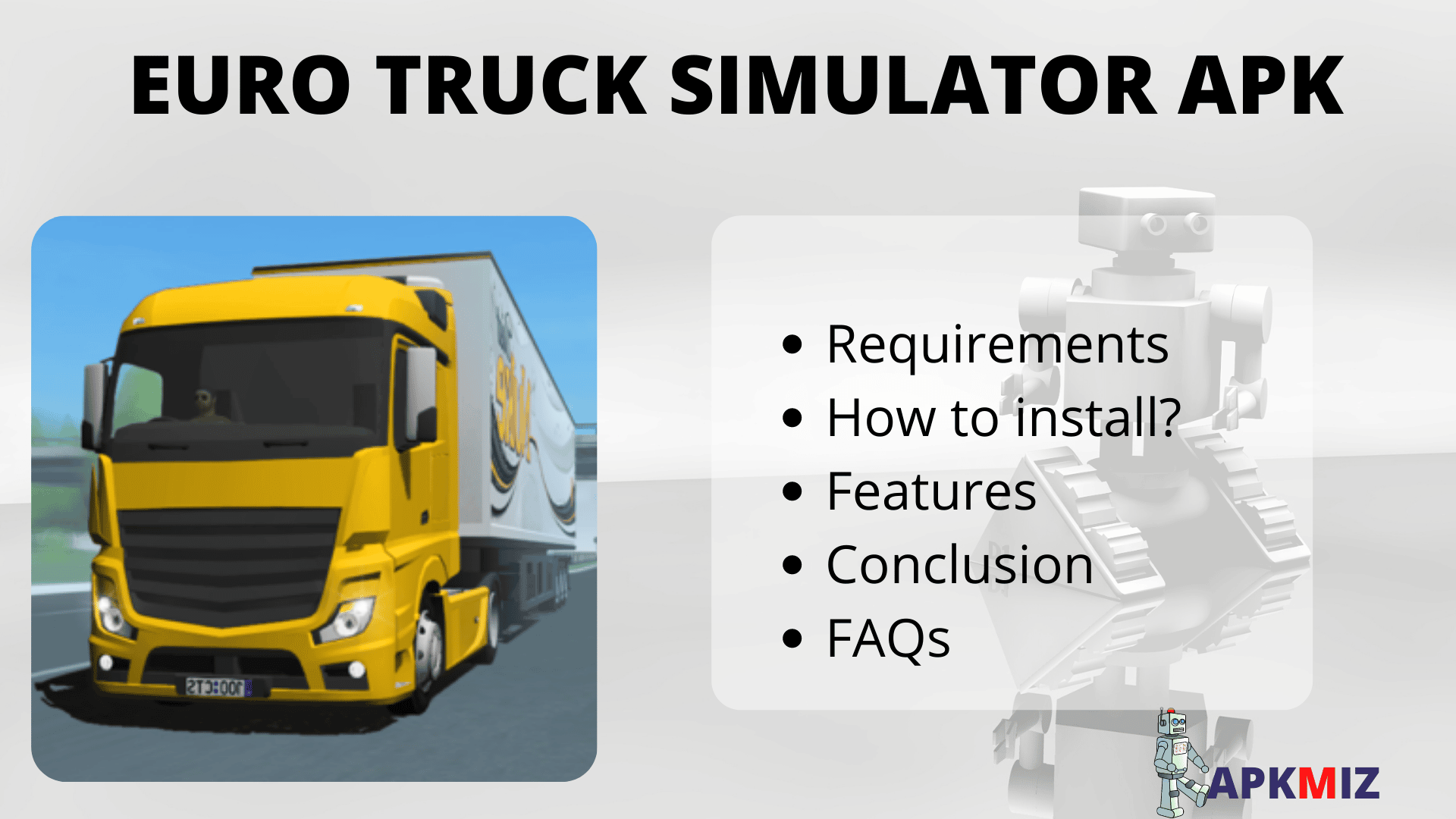 Euro Truck Simulator Apk