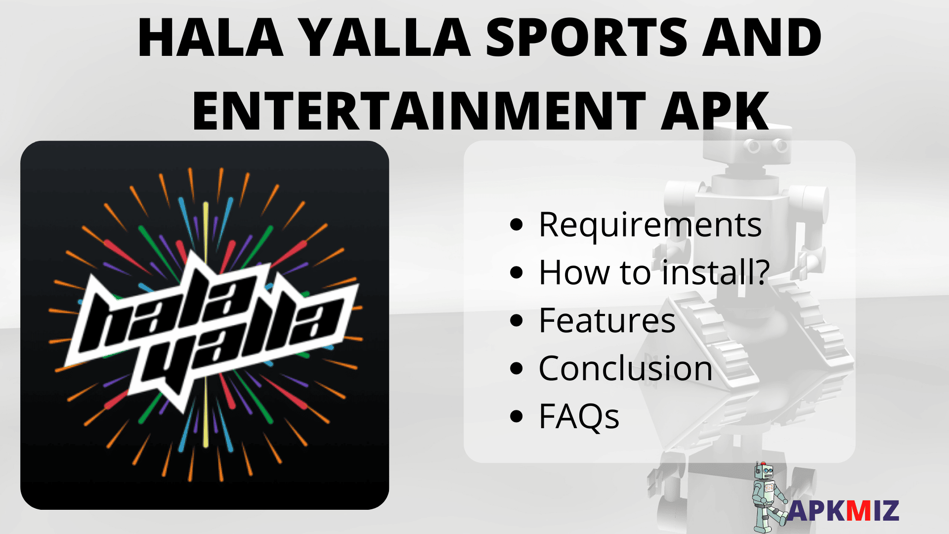 HalaYalla Sports and Entertainment Apk