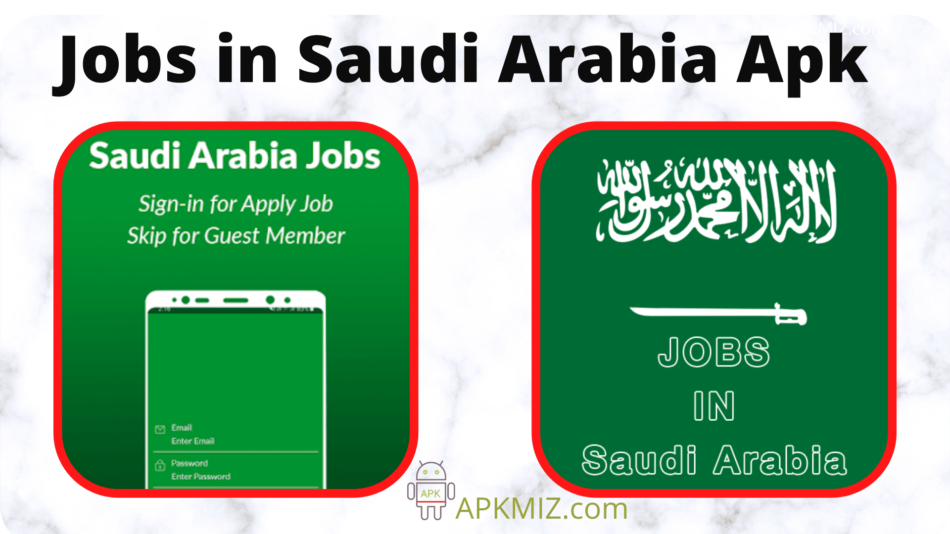 Jobs in Saudi Arabia Apk