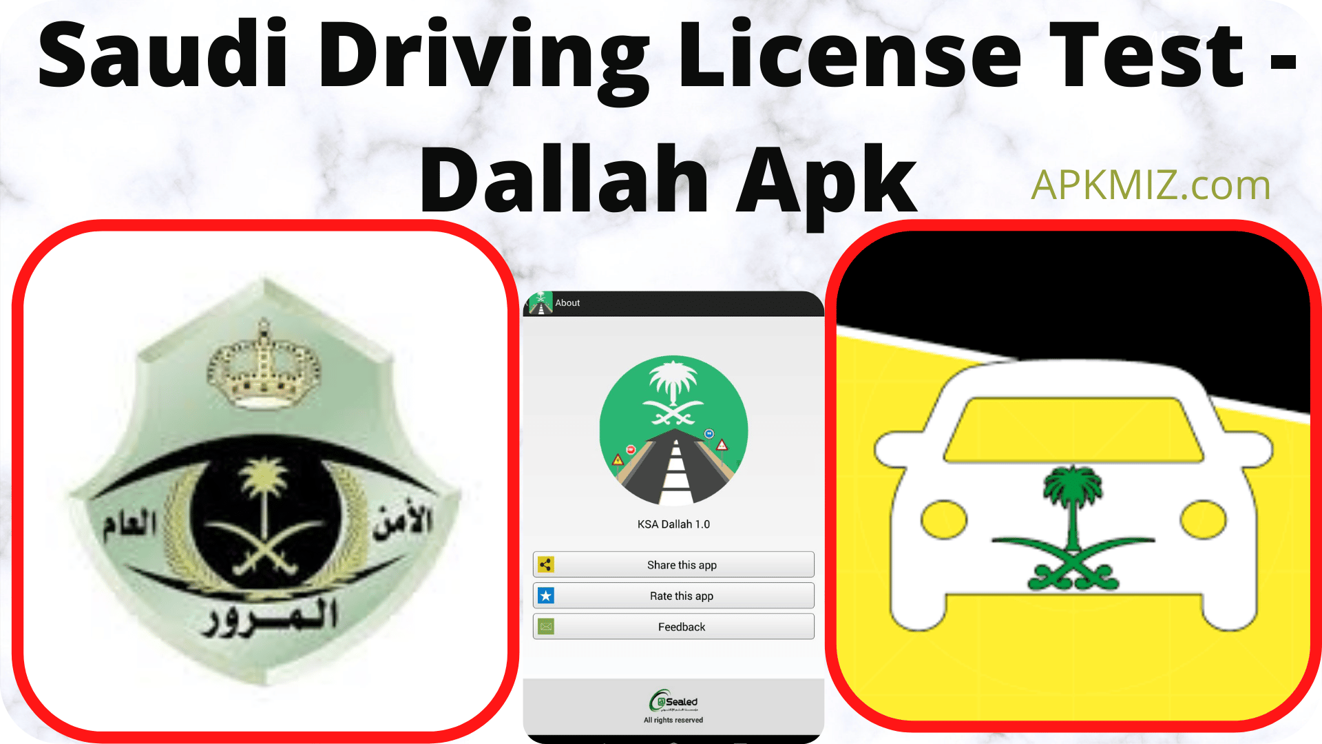 Saudi Driving License Test - Dallah Apk