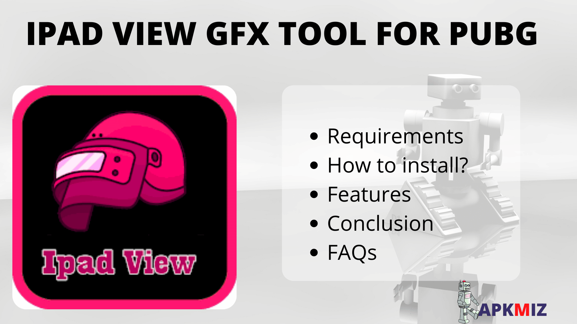 ipad view gfx tool for pubg