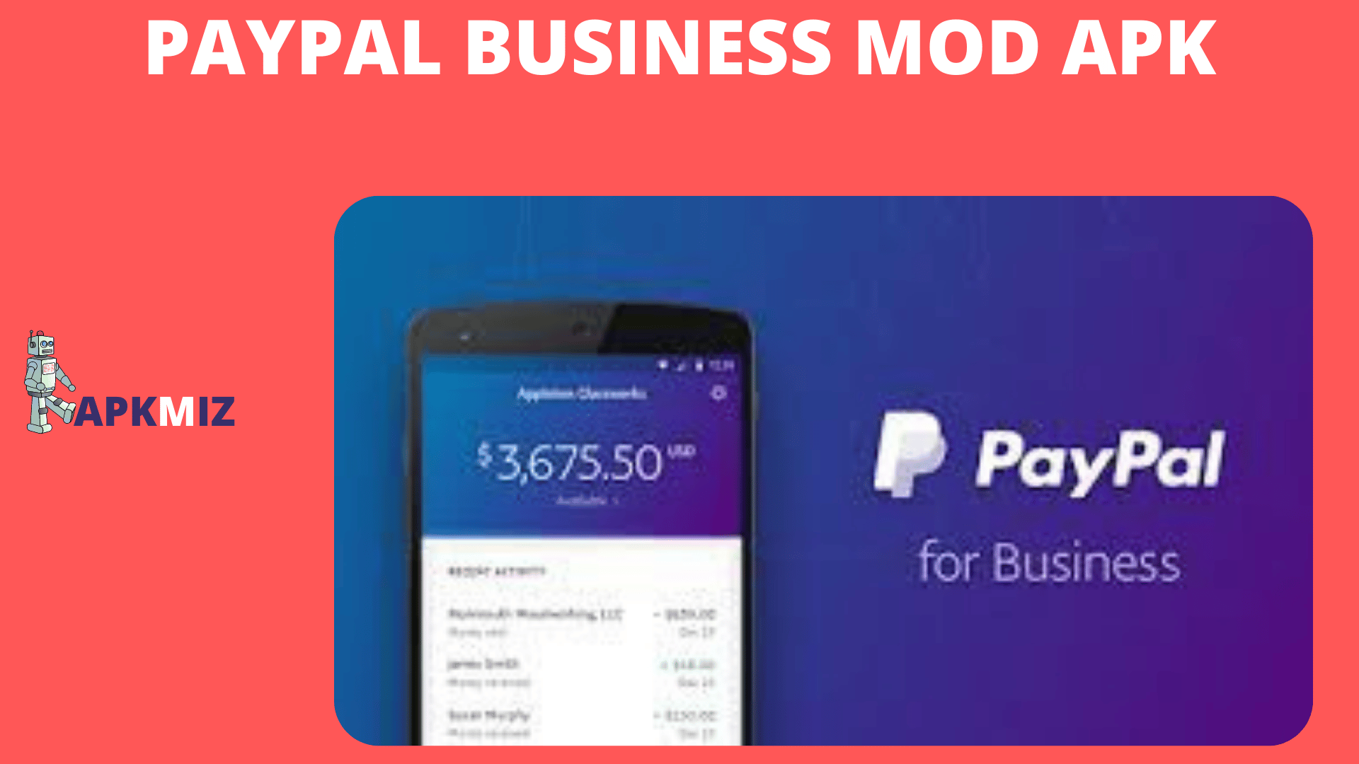 PayPal Business Mod Apk