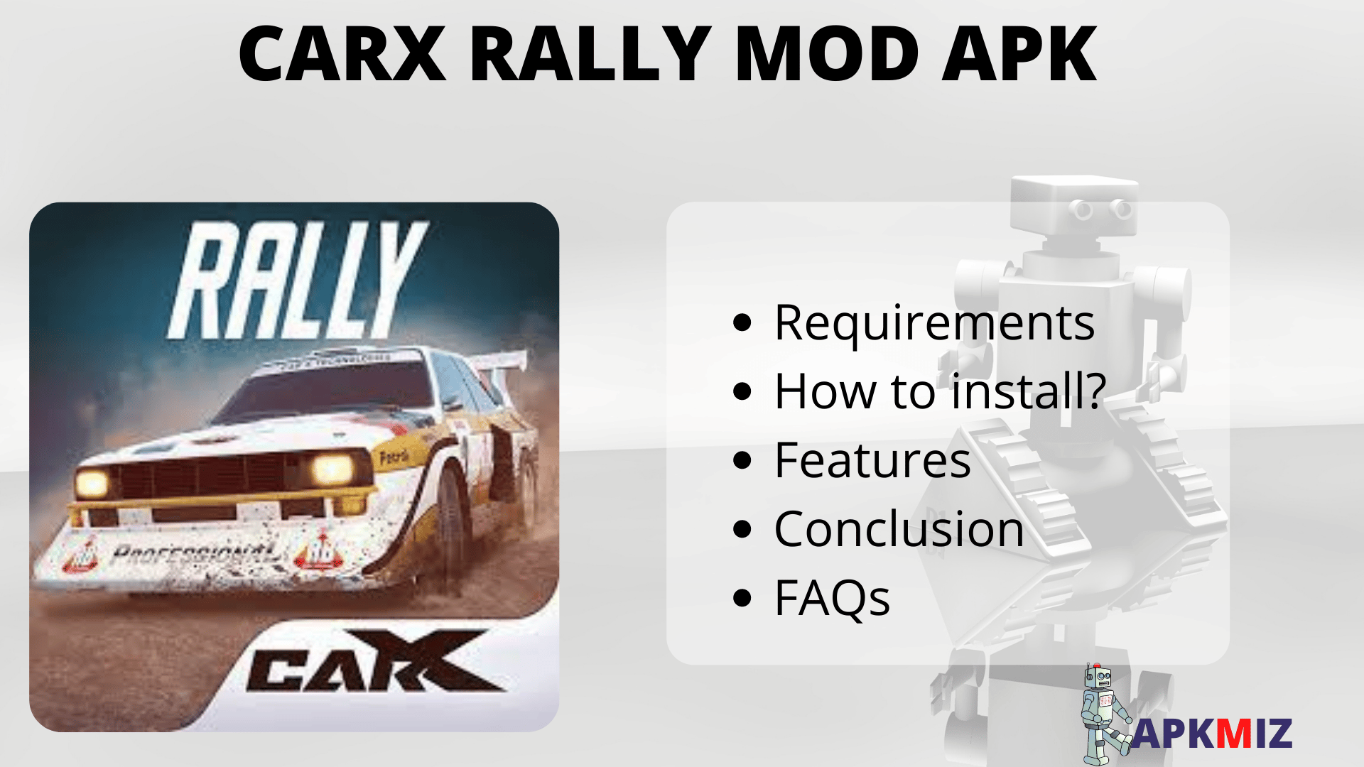 CarX Rally Mod Apk 