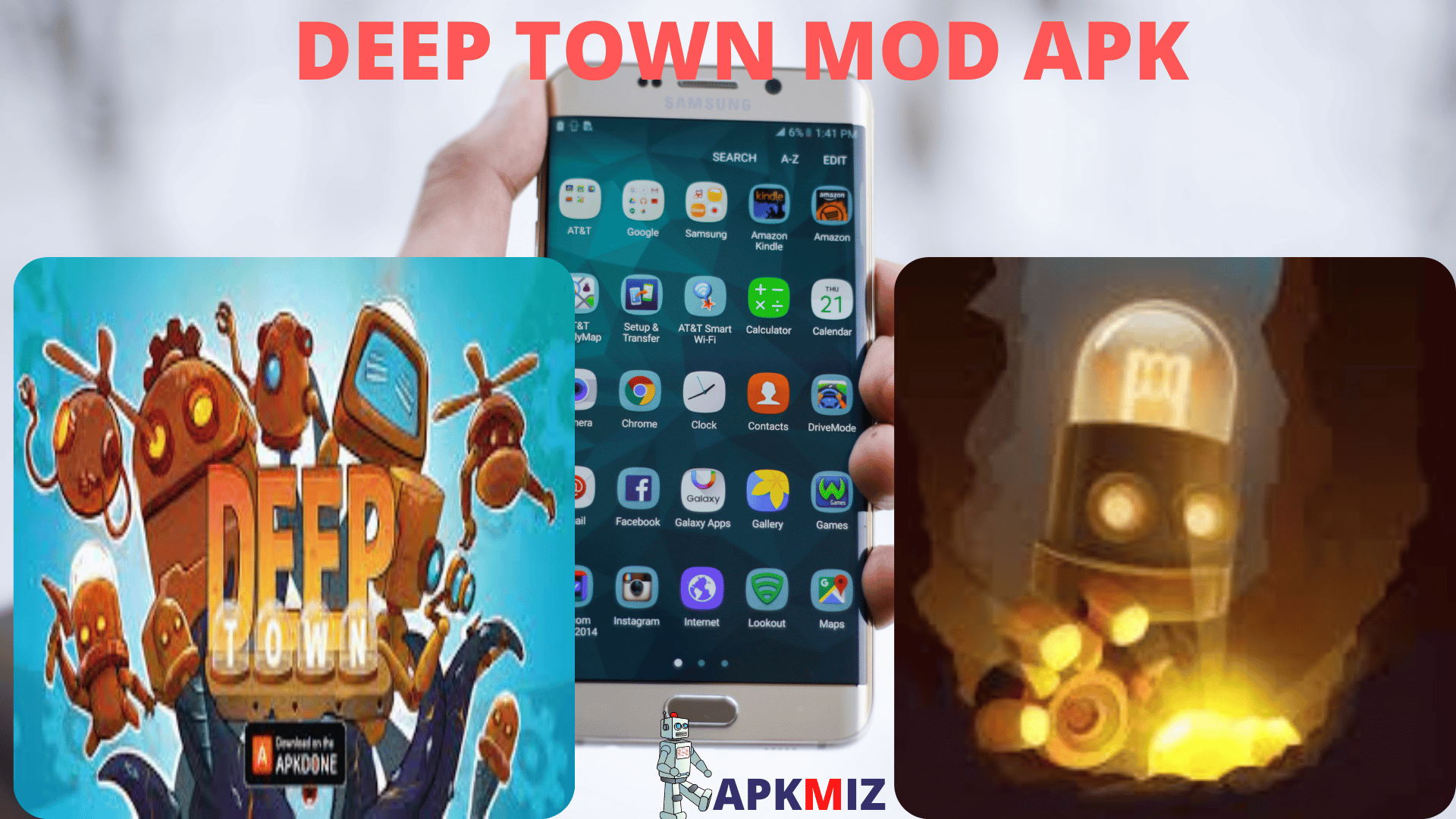 Deep Town Mod Apk