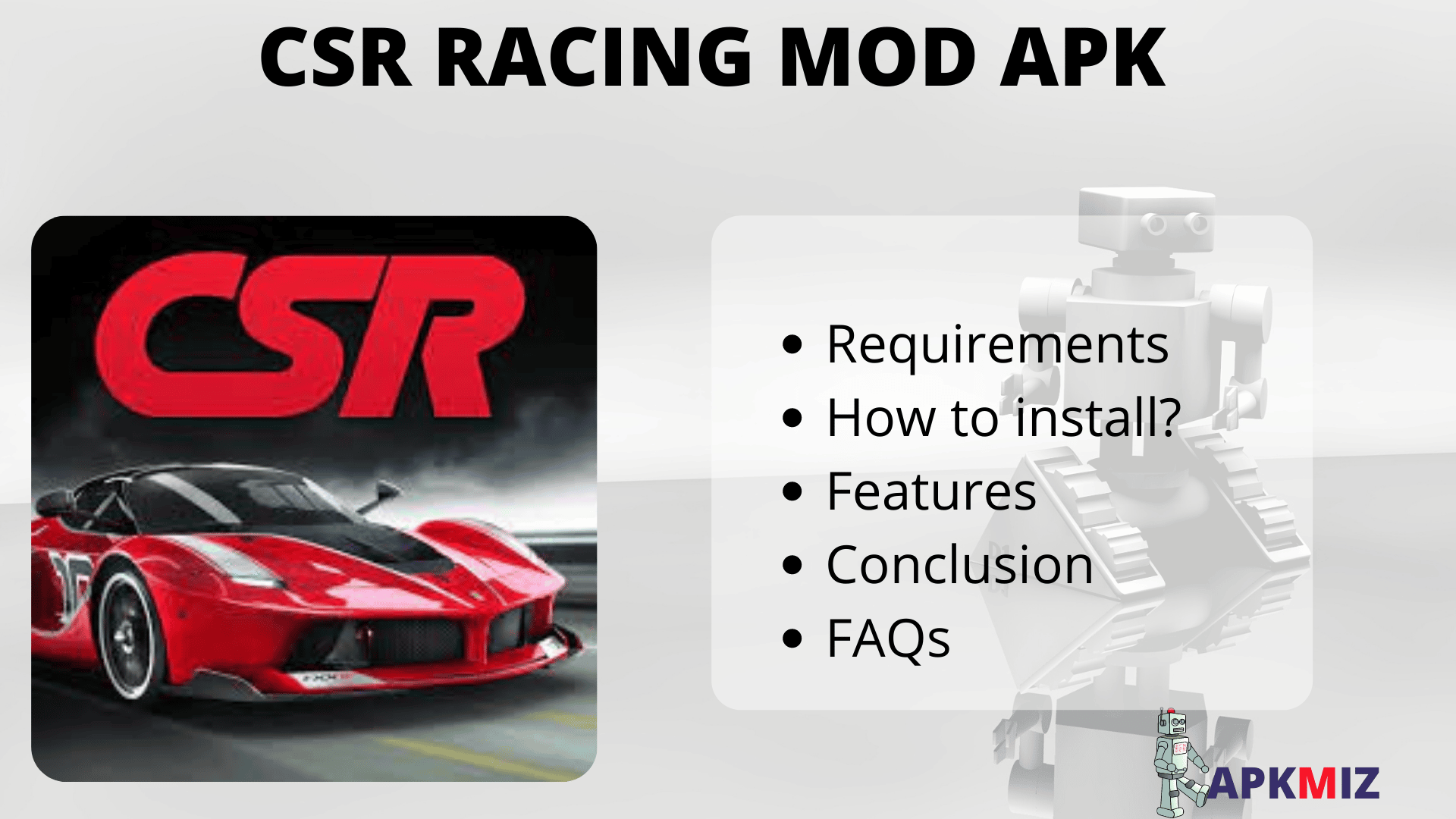 CSR Racing Mod Apk 