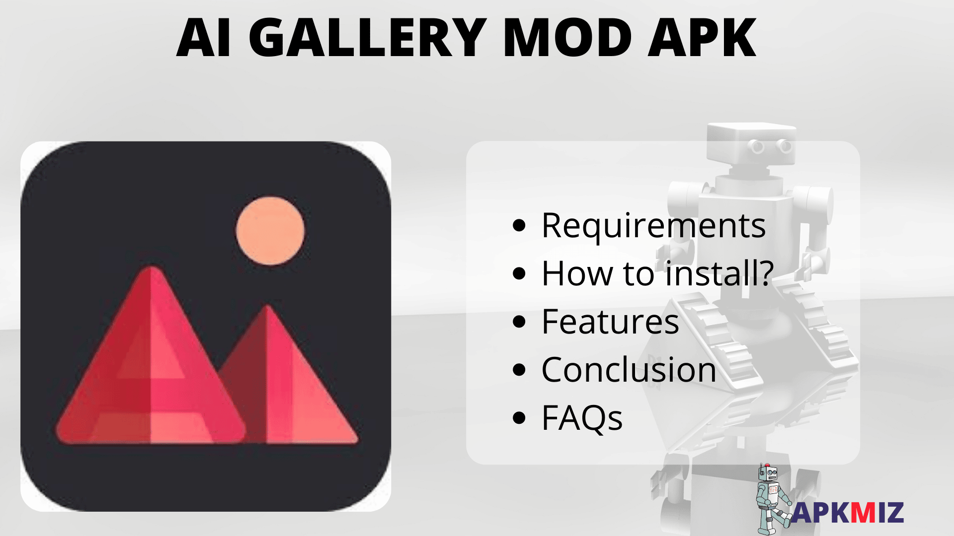 AI Gallery‏ Mod Apk