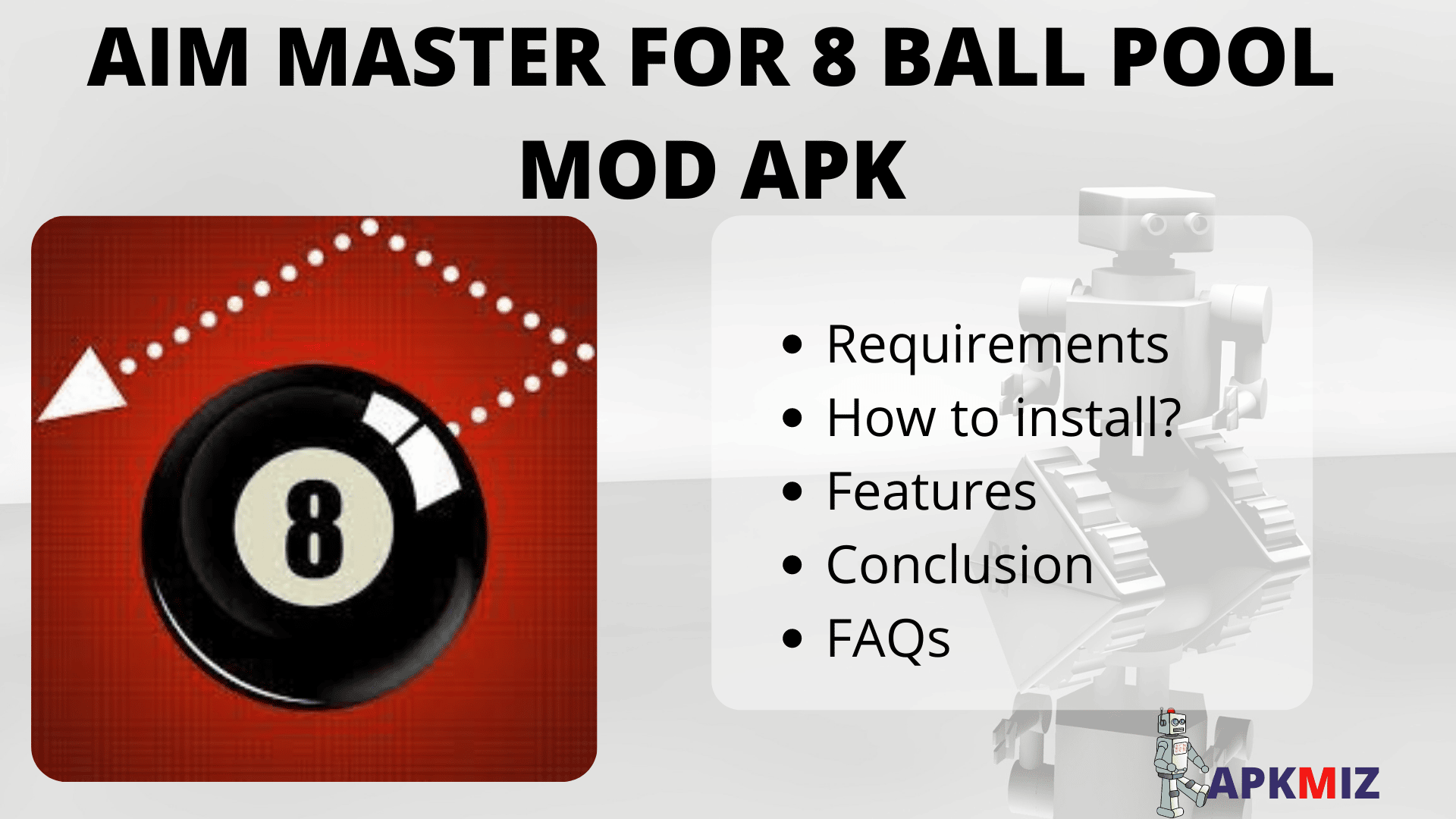 Aim Master for 8 Ball Pool Mod Apk