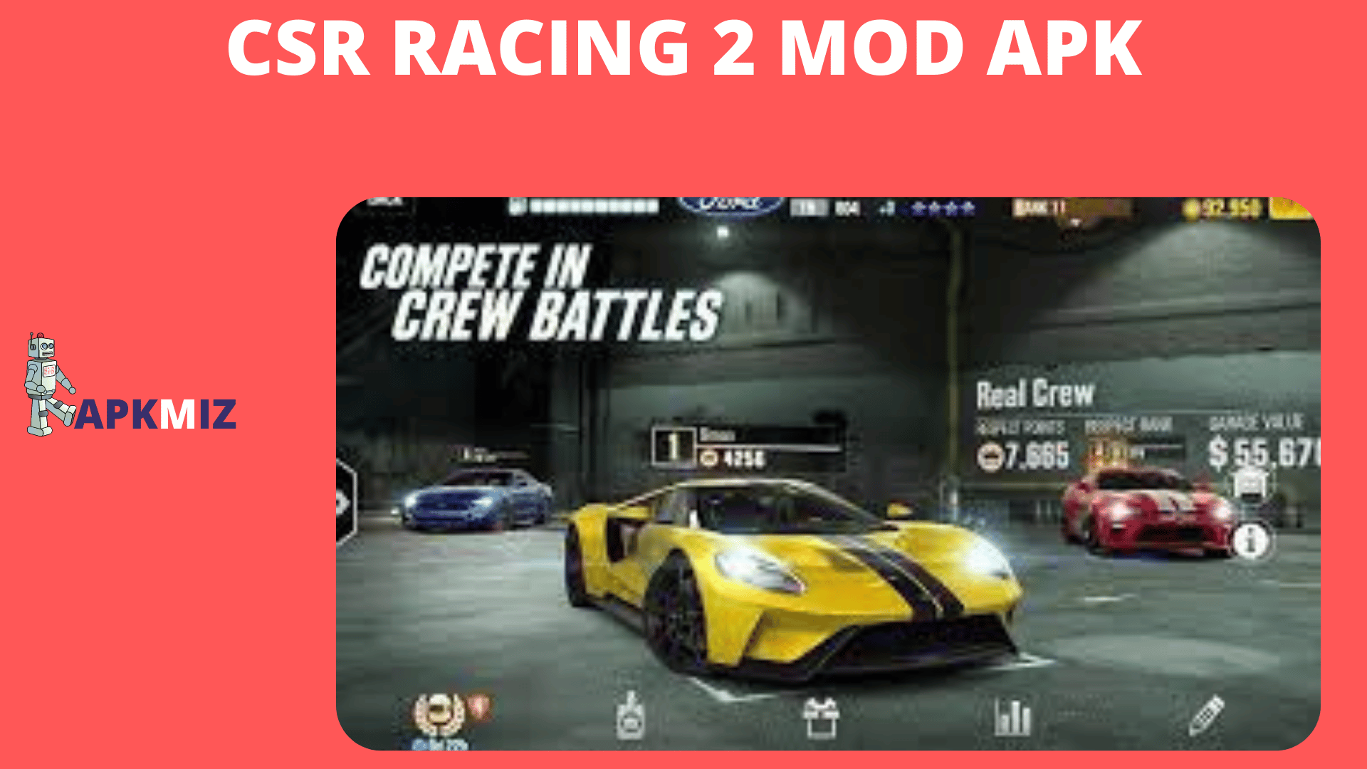 CSR Racing 2 Mod Apk