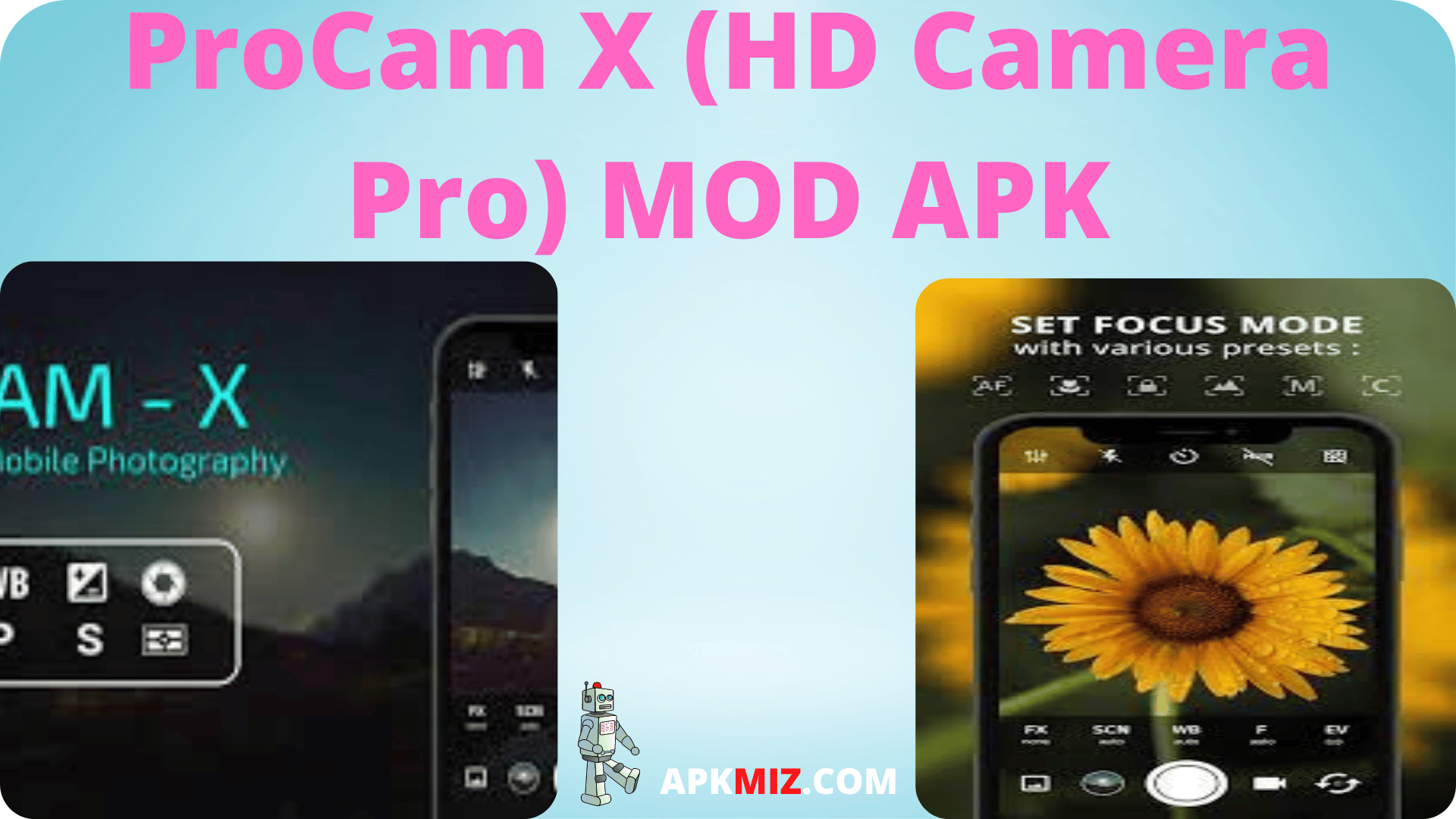 ProCam X (HD Camera Pro) MOD APK