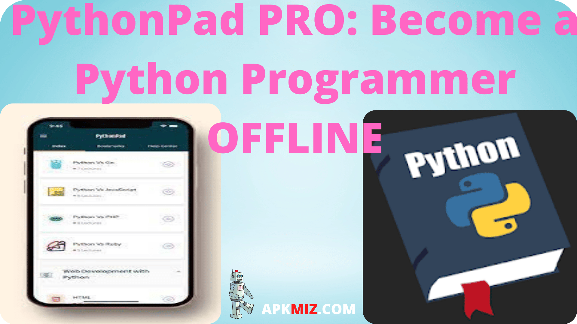 PythonPad Pro Become a Python Expert Offline Mod Apk