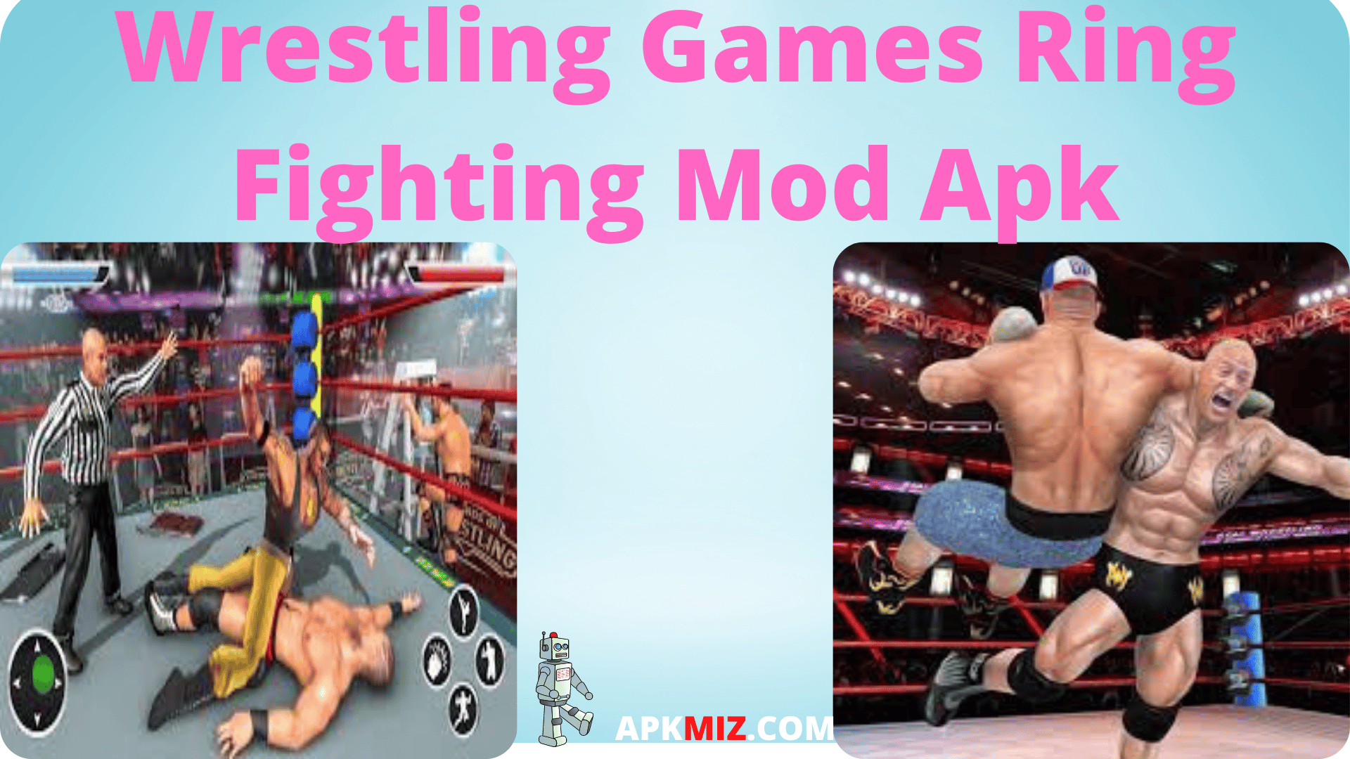 Wrestling Games Ring Fighting Mod Apk