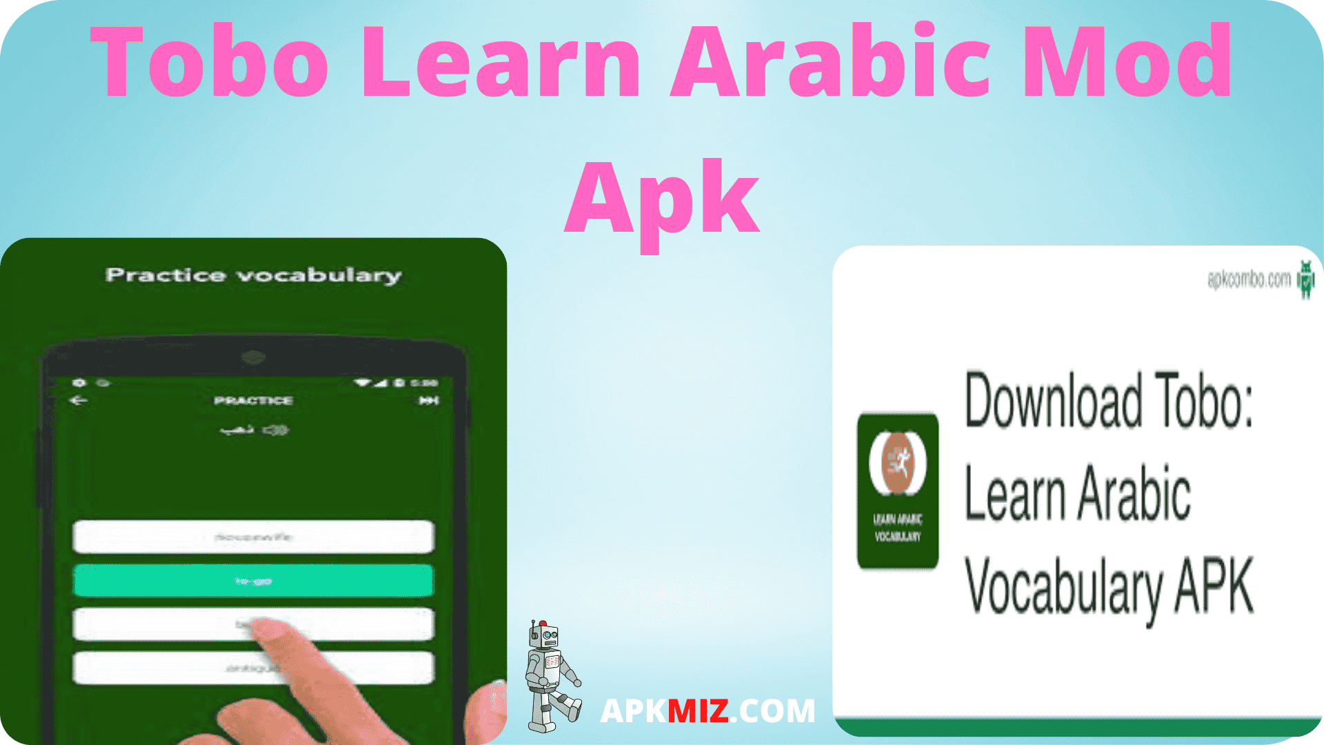 Tobo: Learn Arabic Vocabulary Mod Apk
