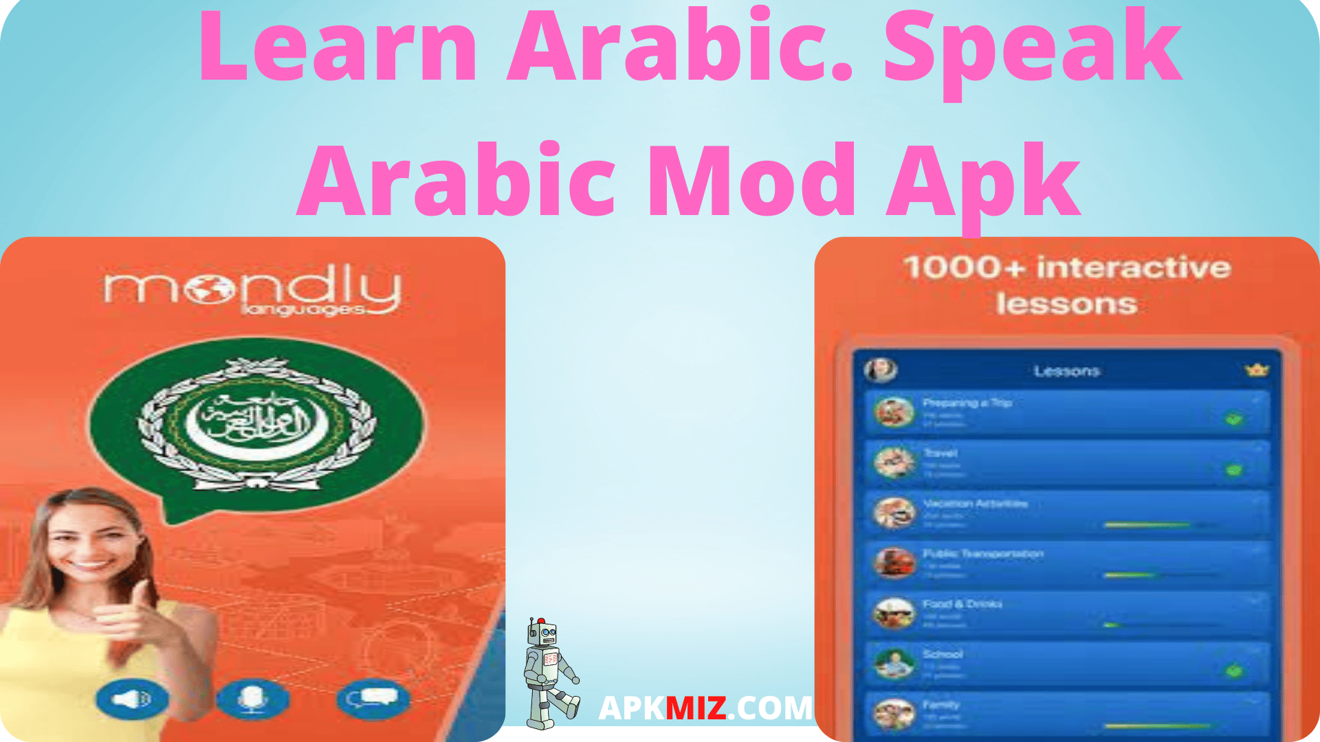 Learn Arabic. Speak Arabic‏ Mod Apk