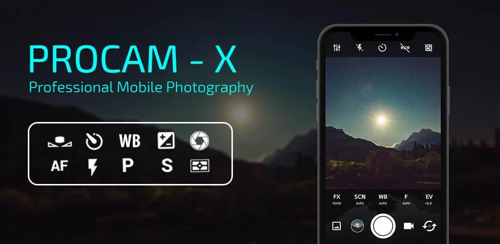 ProCam X (HD Camera Pro) MOD APK